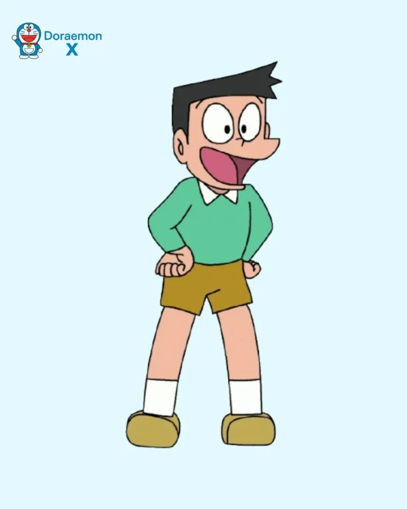 Doraemon Characters: Complete List of all Doraemon Cartoon Characters with Names & Pictures 5 Suneo